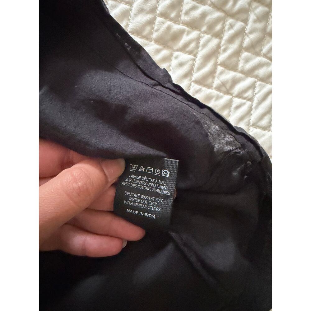 Isabel Marant Etoile Black Layona Blouse Sz 8 - Picture 3 of 6